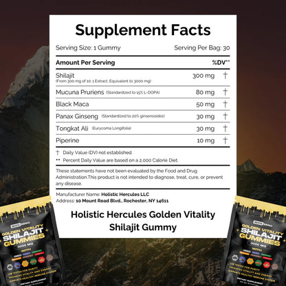 Shilajit Gummies